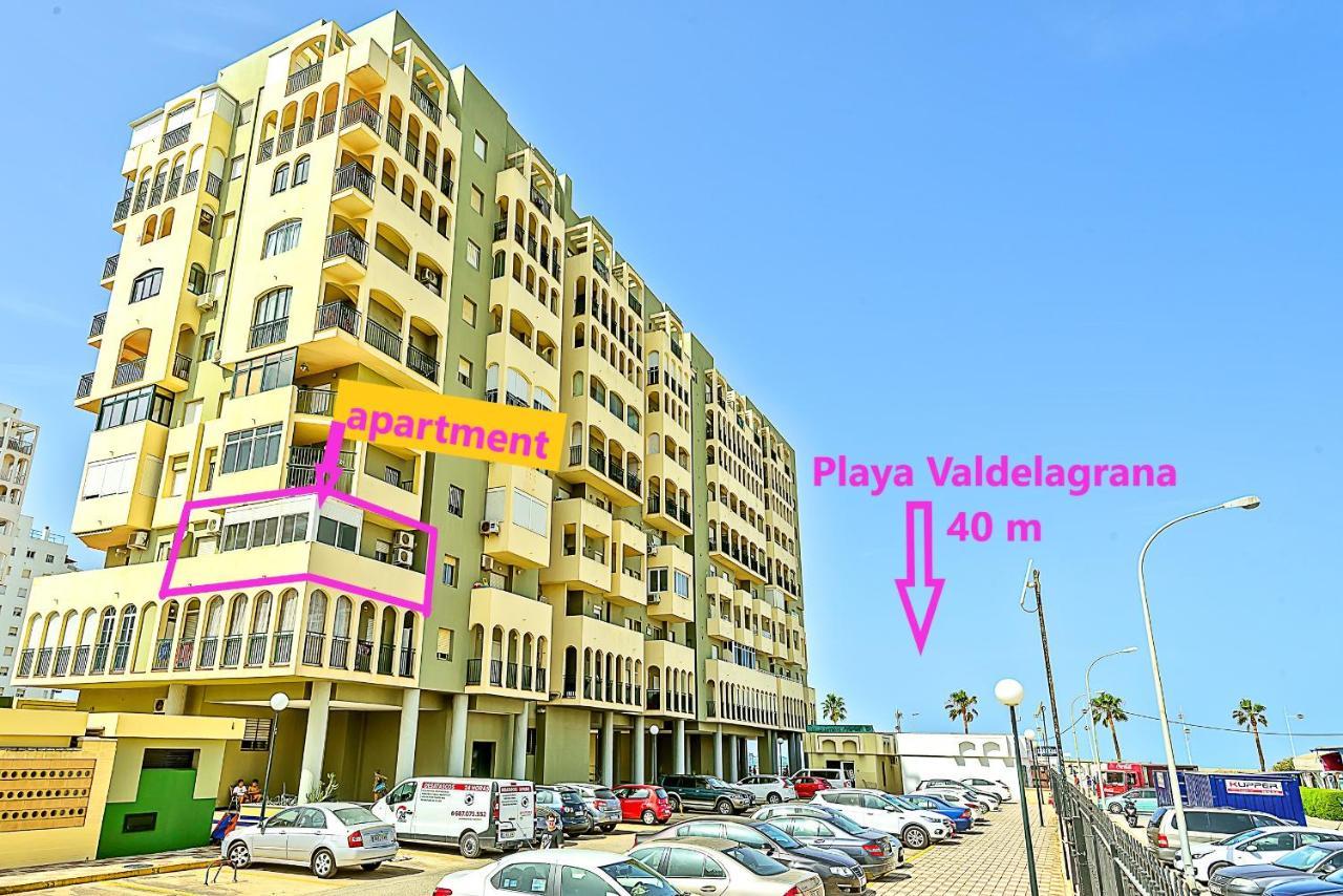 Ocean View Beach Apartment With Pool & Balconies إل بويرتو دي سانتا ماريا المظهر الخارجي الصورة