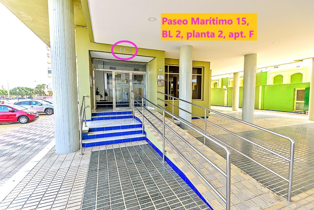 Ocean View Beach Apartment With Pool & Balconies إل بويرتو دي سانتا ماريا المظهر الخارجي الصورة
